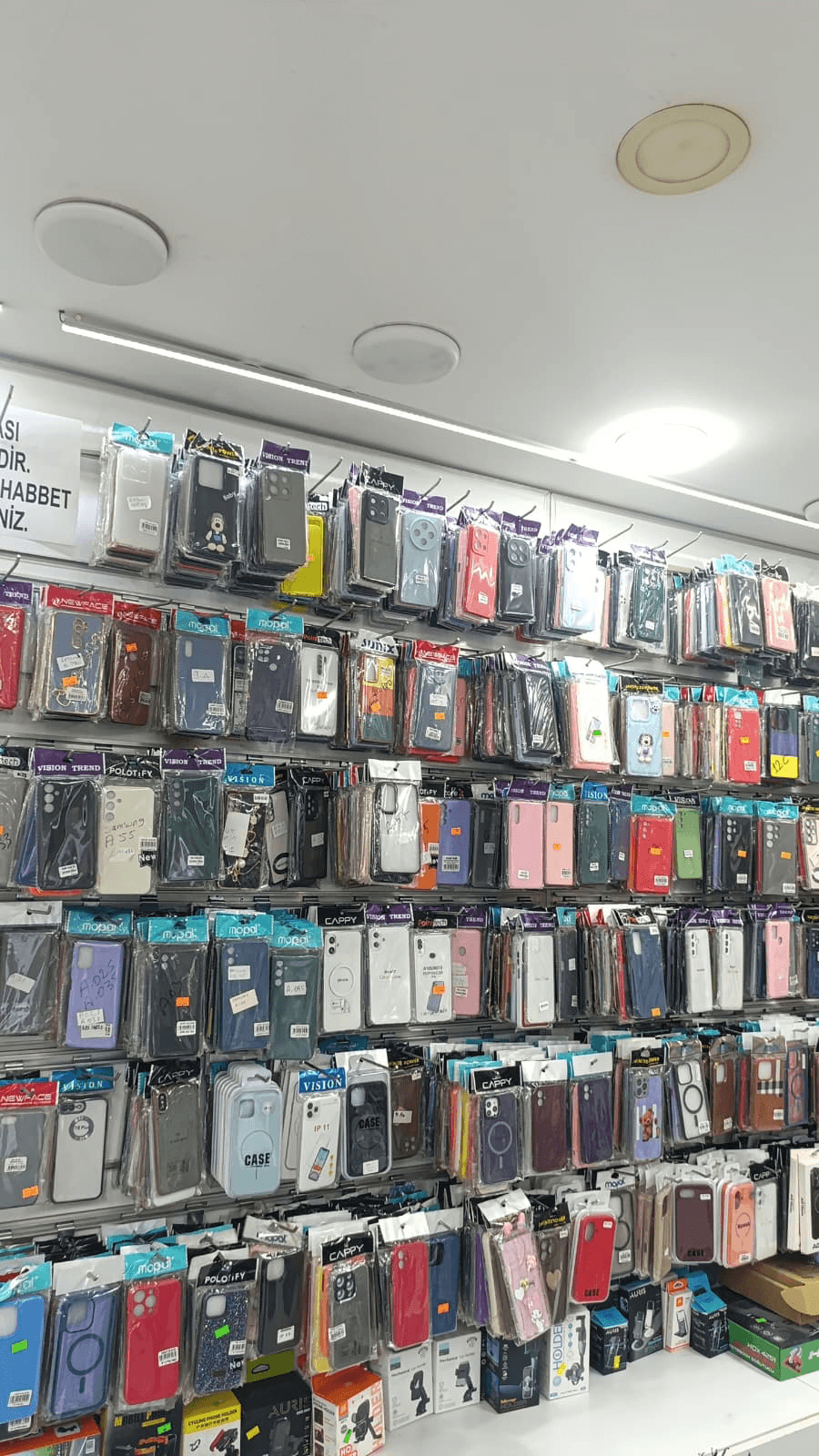 Kılınç Teknomarket telefon kılıfı ve mobil aksesuarlar